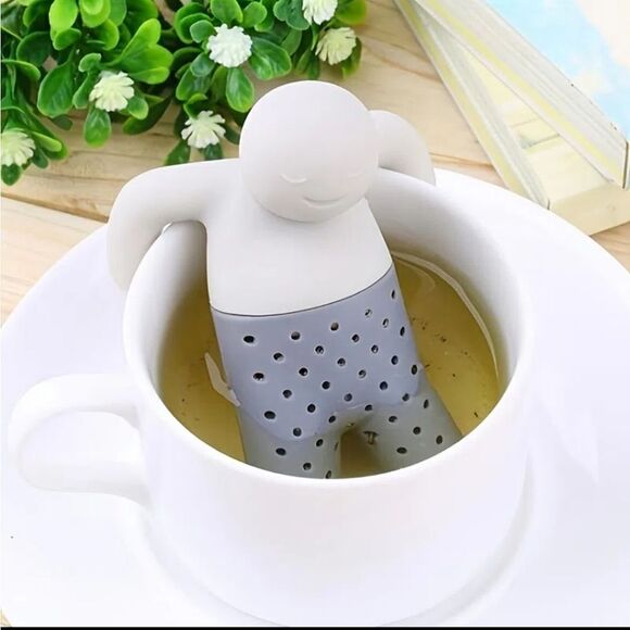 Sleepy Guy Tea Ball Strainer - Picture 2 of 7